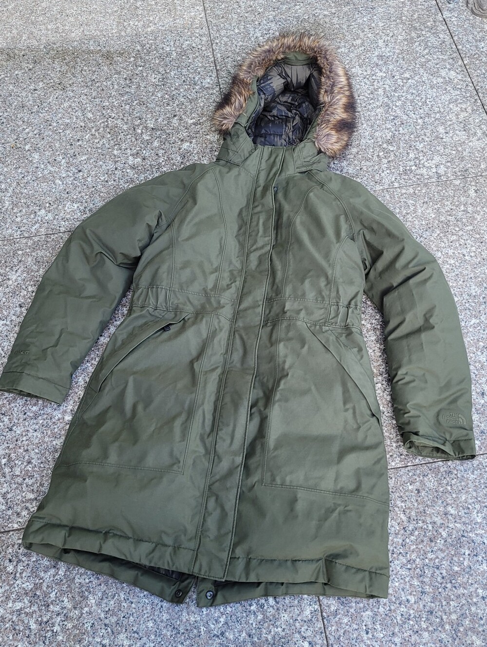 The North Face down puffer coat